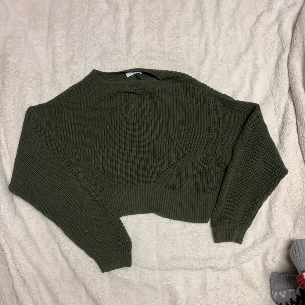 Arizona Jean Company Dark Green Women's Sweater